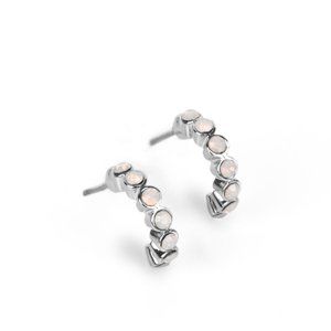 Carefree Couture - White Earrings